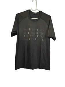 Lululemon Men's Ghost Race Metal Vent Tech Shirt Black Workout!!! Sz Small? - Picture 1 of 4