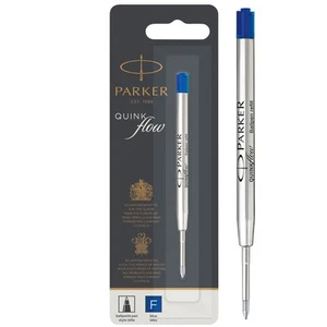 Parker Quinkflow Kugelschreiber Tintenmine, feine Spitze, blau - Bild 1 von 8