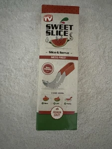 Süße Scheibe Wassermelonenschneider & Servierer - wie im Fernsehen gesehen - Neu in B - Bild 1 von 4