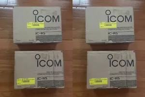 Icom IC- R5 Receiver Radio LOT OF 4 Handheld Portable Communications Wideband - Picture 1 of 6