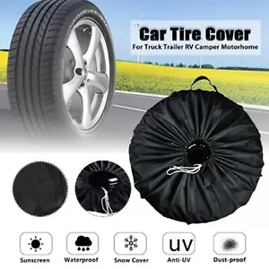 Spare Tire Cover 13 inch Wheel Protector Cover 25" - Picture 1 of 7