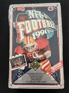 1991 Upper Deck NFL Football Premier Box Joe Montana - Bild 1 von 2