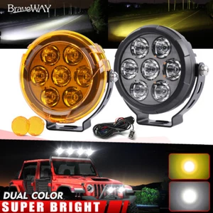 4inch LED Work Light Bar Pods Spot Flood Combo Fog Lamp Offroad Driving Truck 2x - Picture 1 of 21
