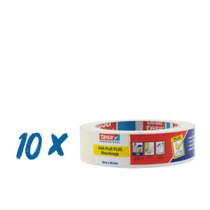 10 x Tesa 4306 painters crepe 19mm, painters ribbon, 50m - Picture 1 of 1