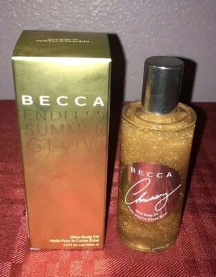 Becca x Chrissy Teigen Glow Shimmer Highlighter Illuminator Body and Face Oil - Image 1 of 3