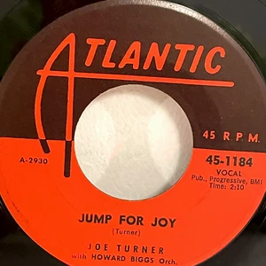 Joe Turner Jump for Joy / Blues in the Night Atlantic 1184 45 RPM Vinyl Record - Imagen 1 de 5