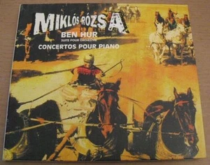 Xz ) Ben Hur Miklos Rozsa Concertos Para Piano OST Música de la Película - Imagen 1 de 6