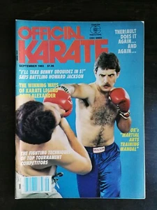 Official Karate Magazine September 1983 Gary Alexander - Howard Jackson - Imagen 1 de 2