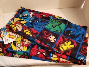 Mens Superhero Lounge Pant M Marvel Hulk Superman Captain America Pajama - Picture 1 of 6