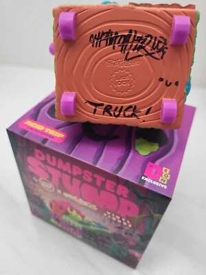 DCon 2023 100% Soft Dumpster Stump Acid Trip Christopher Lee & Truck SIGNED - Image 1 of 4