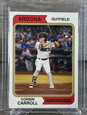 2023 Topps Heritage Corbin Carroll Rookie Card # 209 Diamondbacks
