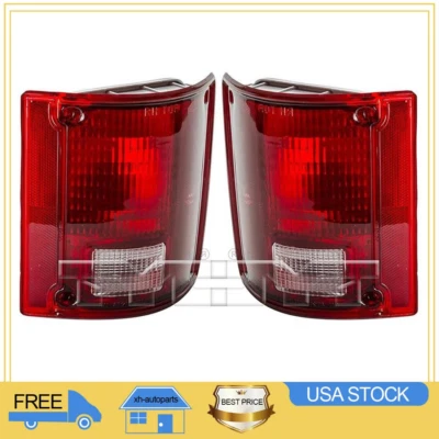 2x Left Right Tail Light Assembly TYC fits Chevrolet K20 1978-1986 - Image 1 of 4