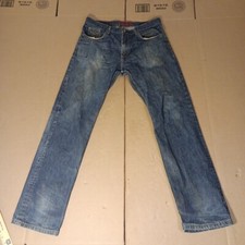 Kimes Ranch Mens 36x34 James Straight Leg Blue Jeans Western USA