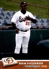 2007 Bowie Baysox Grandstand #8 Bien Figueroa Tallahassee Florida Baseball Card