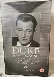 THE DUKE - JOHN WAYNE COLLECTION - 4 Film Box Set - VHS Video - UK / PALNear - Bild 1 von 3