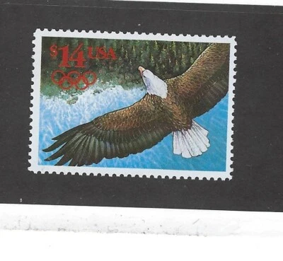 US Scott # 2542  Stamp MN Hinged, OG, Flying Eagle - Image 1 of 2