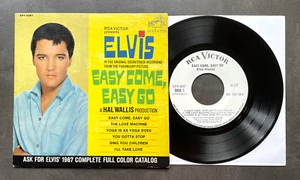 EP Elvis Presley - Easy Come, Easy Go - US RCA EPA 4387 -  Promo - Bild 1 von 2