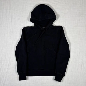 Athleta Pullover Hoodie Sweatshirt Damen klein schwarz Reißverschlusstaschen - Bild 1 von 7