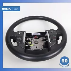 14-16 Land Rover L319 LR4 Steering Wheel Black OEM - Picture 1 of 24