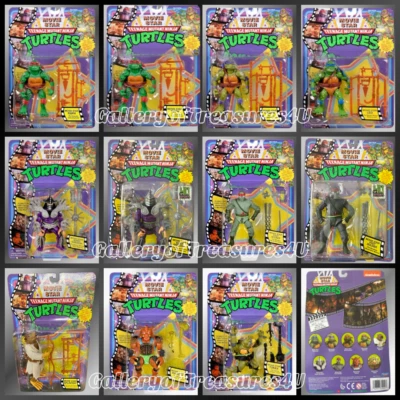 Teenage Mutant Ninja Turtles Movie Star Shredder Rahzar Tokko Foot Soldier Raph - Image 1 of 3