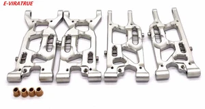 E-VIRATRUE 7075Aluminum Front&Rear Suspension Arms For Losi Lasernt U4 1/10 - Picture 1 of 6