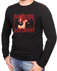 T-shirt nera ALICE COOPER rock band musica rock magliette maniche lunghe -932 -LA - Foto 1 di 2