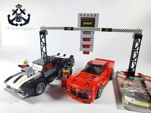 LEGO 2016 SPEED CHAMPIONS Chevrolet Camaro Drag Race Set 75874 (READ) Muscle Car - Picture 1 of 5
