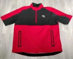 Callaway Jacke Herren Small Red Weather Series 1/4 Zip Pullover Golfshirt  - Bild 1 von 14
