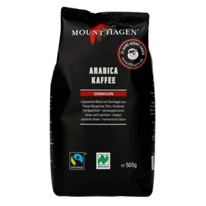 Arabica Kaffee FairTrade - gemahlen 500g | MOUNT HAGEN - Bild 1 von 3