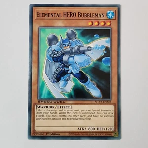 Elemental HERO Bubbleman - SGX2-ENA08 - NM - Common - 1st ed - Yugioh - Picture 1 of 2