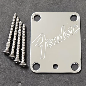 Guitarra Fender STRAT PLUS 1996/EE. UU. Stratocaster placa de cuello logotipo de transición años 90 - Imagen 1 de 4