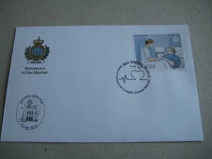2021 San Marino First Day Cover on Homage to Health Professionals in pandemic - Picture 1 of 4