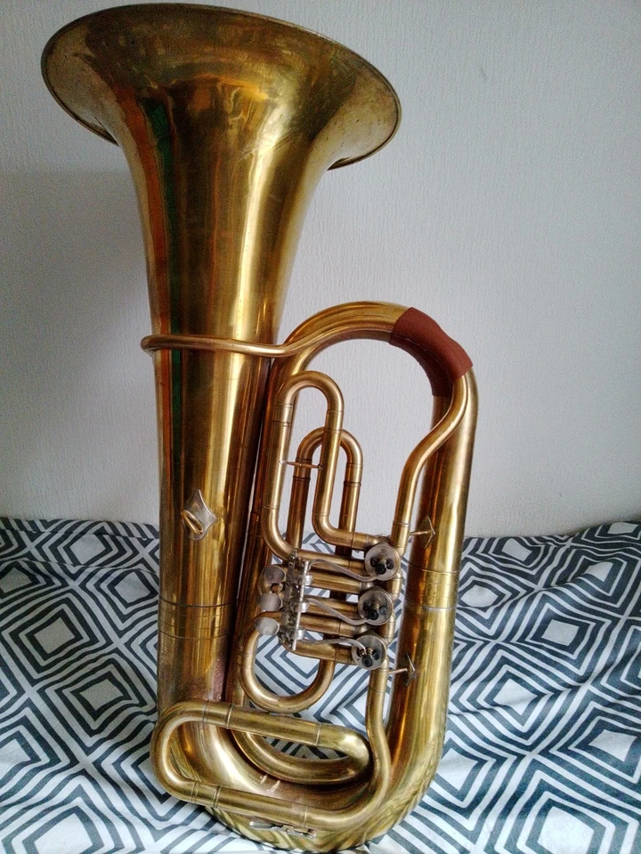 Tuba In Es Ukraine, 1985,  Gebraucht, Spielfähig , - Bild 1 von 4