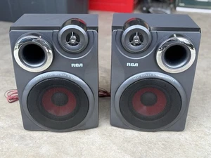 RCA RS2640 Bassreflex Lautsprecher Hörregalsystem schwarz - 80W - Bild 1 von 9