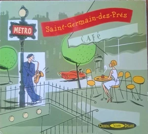 "Saint Germain des Pres" CD, Early Jazz & Bal-mussette, VG+, Fr, Remastered - Picture 1 of 3
