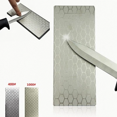 Diamant Messerschärfer Schleifstein Wetzstein Abziehstein Körnung 400# 1000# Pro - Image 1 of 4