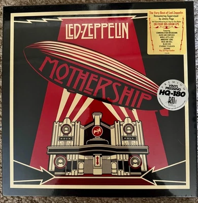 LED ZEPPELIN - "Mothership" - Vinyl - Spec Ed w/ Swansong Hologram - Brand New - Image 1 of 4