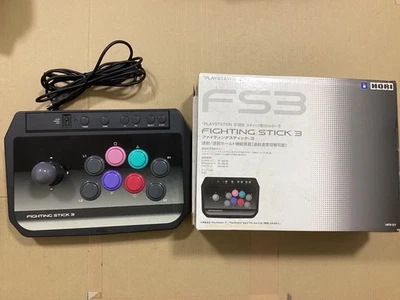 HORI FS3 Fighting Stick 3 controller For SONY PLAYSTATION 3 Working - Image 1 of 4