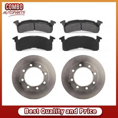 Front Brake Rotors and Brake Pads for 1979 1980 Chevrolet K20 4.1L - Image 1 of 4