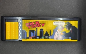 Vintage Dick Tracy Pencil Box Unique Movie Memorabilia 1990 8.5” New W/O Box - Picture 1 of 7