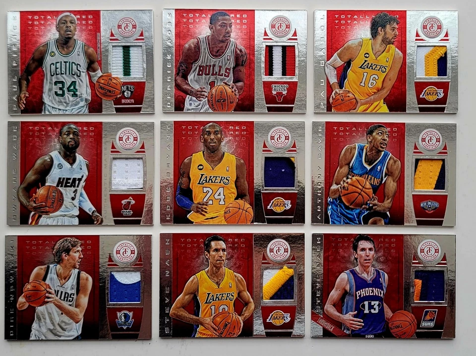 2013-14 Panini Totally Certified Basketball Totally Red Memorabilia Prime /10 /7 - Image 1 of 1