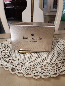 Kate Spade New York Sparkle Rose Gold Wallet Empty Box 6x4x2 - Picture 1 of 6
