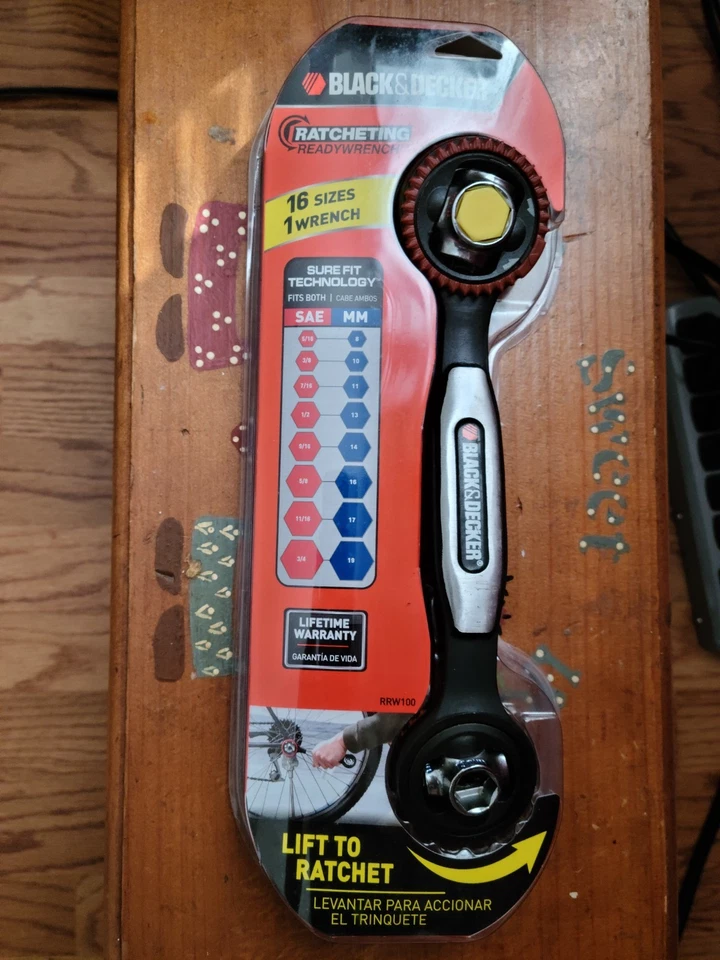 Black & Decker Ratcheting ReadyWrench, 16 llaves en 1, garantía de por vida Foto 1 de 1