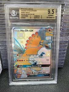 ~ESP~ SPANISH BGS 9.5 Ho-oh GX SV50 Hidden Fates Pokemon Card - Picture 1 of 1