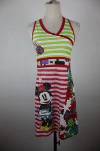 DESIGUAL VESTITO DISNEY MINNIE MICKEY MOUSE TG 13 14 ANNI CASUAL VINTAGE DRESS - Foto 1 di 12