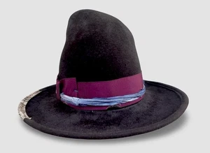 Cha Cha’s House Of Ill Repute Brown Exaggerated Fedora - Picture 1 of 4