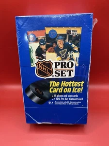 1990 Pro Set Series 1 NHL Hockey Card Box Factory Sealed Box - Picture 1 of 4
