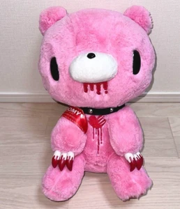 Chax GP Oso de Peluche Sombrío 9 Aniversario Rosa Tachuelas Cuello - Imagen 1 de 3