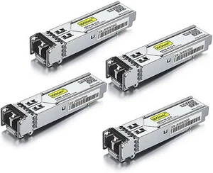Lot of 4 Gigabit SFP Transceiver, For Cisco GLC-SX-MMD, 1000Base-SX MMF 550m - Picture 1 of 6