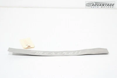 2014-2021 MASERATI GHIBLI FRONT LEFT SIDE LOWER DOOR SILL SCUFF PLATE STEP OEM - Image 1 of 4